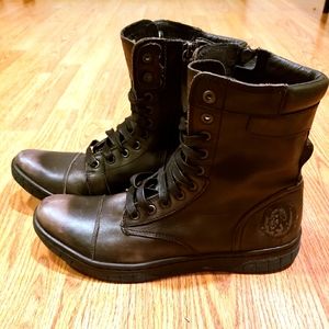 Diesel Men's Tatradium Basket Butch Zip Boots